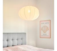 Nordlux Aeron 60 pendant light with textile shade, Ø 60 cm