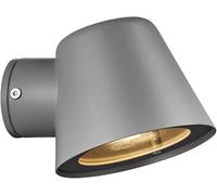 Nordlux Aleria Modern Grey Metal Wall Light - Garden, Patio, Entrance Mains