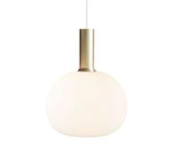 Nordlux Alton hanging light, glass lampshade white Ø 25 cm