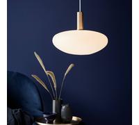 Nordlux Alton pendant light glass lampshade opal Ø 35 cm