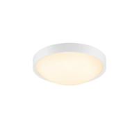 Nordlux Altus Indoor Ceiling/Flush Mount White Plastic, Intergrated LED 4W Mains Powered-Bedroom, Living Room, Kitchen, Office, Bedside or Study. IP20, Class 1 (Insulated)