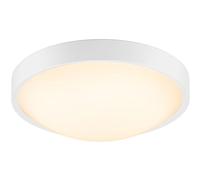 Nordlux Altus Modern White Plastic Ceiling Light - Hallway, Kitchen, Garage Mains LED