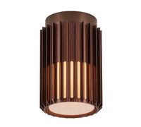 Nordlux Aludra Outdoor Aluminium Ceiling Light Coastal/marine Safe Brown,mains