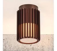 Nordlux Outdoor ceiling light Aludra, Seaside metallic brown