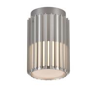 Nordlux Aludra Outdoor Ceiling Light Silver Aluminium E27 Weatherproof - Garden, Mains Powered, IP54