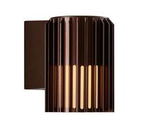 Nordlux Aludra Seaside outdoor wall light, aluminium, metallic brown