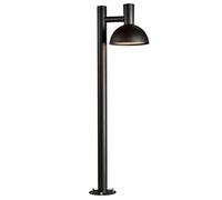Nordlux Modern Outdoor Garden Post Black Metal E27 1m, IP54 Nordlux Black