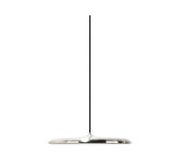 Nordlux Artist Pendant Light Silver Metal Dining Room LED 3000k Mains 40cm Nordlux Silver