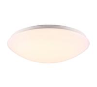 Nordlux Ask Indoor Ceiling Light White Metal Intergrated LED Bathroom Safe - Bathroom, En-Suite, Kitchen Mains Powered, IP44