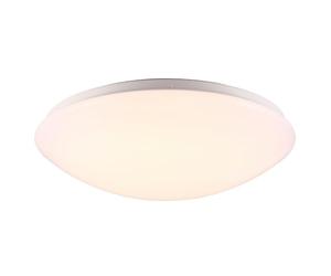 Nordlux Ask Ceiling Light White Metal LED IP44 3000k Mains 36cm