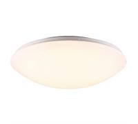 Nordlux Ask Metal Ceiling Light Bathroom Safe White,mains Led