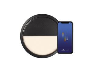 Nordlux Avasmart Outdoor Ceiling Light Black Aluminium Intergrated Led Smart - Mains Powered, Ip54