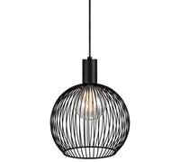 Nordlux Aver Metal Pendant Light Pattern Effects Black,mains