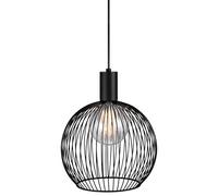 Nordlux Aver Pendant Light Black Metal Dining Room E27 Mains 30cm