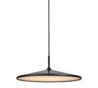 Nordlux Balance LED pendant light, 3-step dimmable, black, Ø 42 cm