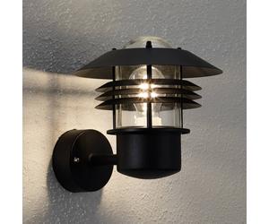 Nordlux Beautiful outdoor wall lamp Vejers in black