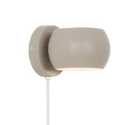 Nordlux Belir Indoor Wall Light Brown Metal G9 Adjustable Head - Bedroom, Bedside, Living Room Plug in or Mains Powered, IP20