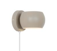 Nordlux Belir Indoor Wall Light Brown Metal G9 Adjustable Head - Bedroom, Bedside, Living Room Plug in or Mains Powered, IP20
