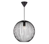 Nordlux Beroni 45 Indoor Dining Living Kitchen Hallway Pendant In Black (Diam) 45Cm