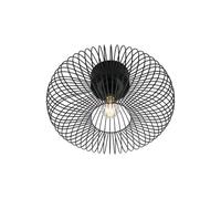 Nordlux Beroni Indoor Ceiling Light Black Metal E27 Ceiling or Wall Mounting - Hallway, Bedroom, Living Room Mains Powered, IP20