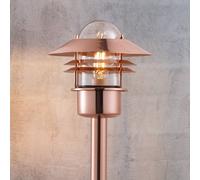 Luminaire Path light Nordlux Garden light Blokhus E27 copper IP54 25078030
