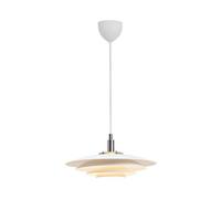 Nordlux Bretagne Metal Pendant Light Layered Shades White,mains