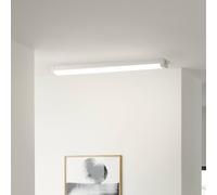 Nordlux Burbank IP65 plastic LED sensor batten light, 90 cm, 4,000 K