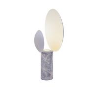 Nordlux Caché Premium Marble Table Lamp Dual Shade Grey, Mains
