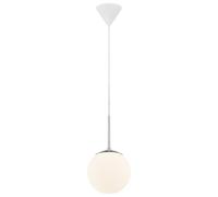 Nordlux Cafe 20 Opal White Pendant Light - Size: 34 x 20 x 20cm - Wilko