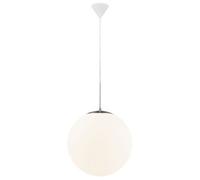Nordlux Cafe 30 Opal White Pendant Light - Size: 44 x 30 x 44cm - Wilko