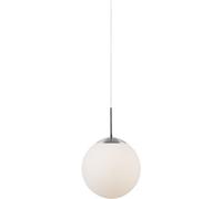 Nordlux Cafe Glass Pendant Light Hand Blown Glass White,mains