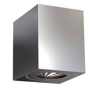 Nordlux Canto Outdoor Stainless Steel Wall Light Weatherproof Silver,mains Led