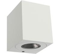 Nordlux Canto Kubi 2 LED outdoor wall light, 10 cm, white