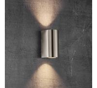 Nordlux Canto Maxi 2 Outdoor Wall Light 56W Stainless Steel