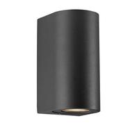 Nordlux Canto Outdoor Aluminium Wall Light Coastal/marine Safe Black,mains