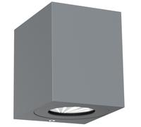 Nordlux Canto Outdoor Wall Light Grey Aluminium Sensor Intergrated LED Weatherproof - Mains Powered, IP44 Nordlux Grey