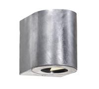 Nordlux Canto Warm White LED Outdoor Up & Down Light - Galvanised Steel