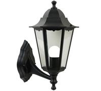 Nordlux Cardiff Outdoor Aluminium Wall Light Weatherproof Black,mains