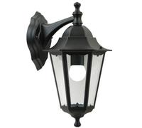 Nordlux Cardiff Outdoor Wall Light Black Metal Garden E27 IP44 Mains