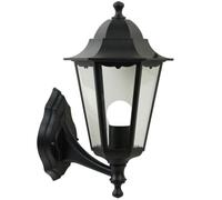 Nordlux Cardiff Outdoor Wall Light Black Metal Garden E27 IP44 Mains
