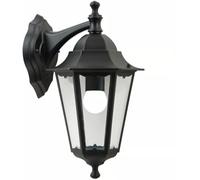 Nordlux Cardiff Outdoor Wall Light Black Metal Garden E27 IP44 Mains