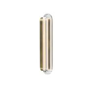 Nordlux Cavara Indoor Wall Light Brass Plastic Intergrated Led 35,000Hrs - Mains Powered, Ip44