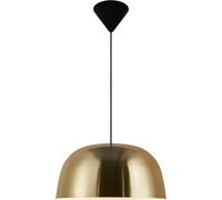 Nordlux Cera Indoor Pendant/Ceiling Light Brass Metal, E27 60W with Adjustable Cable-Bedroom, Living Room, Kitchen, Office, Bedside or Study. IP20, Class 2 (Double Insulated)