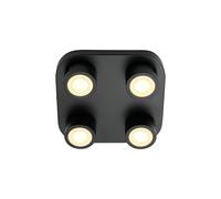 Nordlux Clyde 4-Spot | Ceiling light | Black - Black - Metal - 1