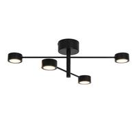 Nordlux Clyde Metal Pendant Rail Light 3-Level Dimming Black,mains Led