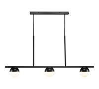 Nordlux Contina Pendant Light Black Metal Dining Room G9 Mains 10cm Nordlux Black