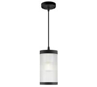 Nordlux Coupar Modern Black Plastic Pendant Light - Garden, Patio, Outdoor Dining Mains