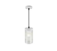 Nordlux Coupar outdoor hanging light, Ø 13 cm, white