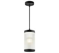 Nordlux Coupar outdoor hanging light, Ø 13 cm, black