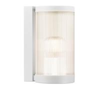 Nordlux Coupar Outdoor Wall Light White Plastic Solar E27 Sensor Weatherproof - Mains Powered, IP54 Nordlux White